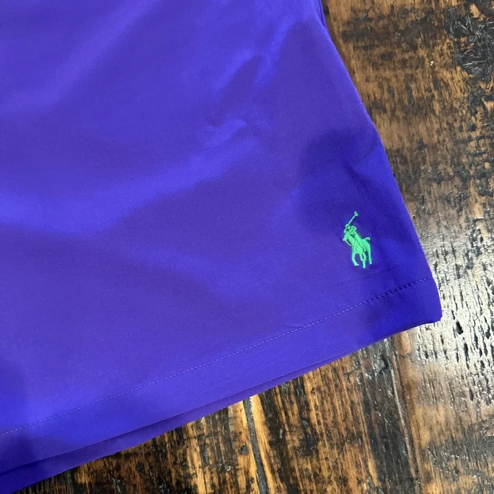 Polo Ralph Lauren Classic Swim‎ Trunks Size LT Purple Lined New NWT
